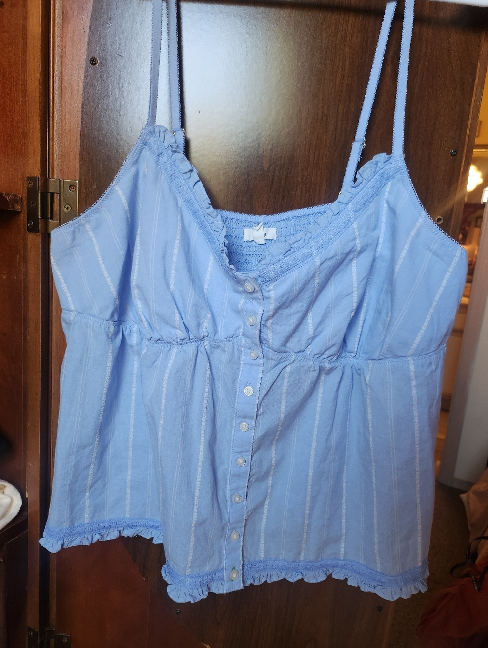 Aerie Off-duty Poplin Tank Top - Picture 4 of 7